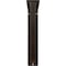 Ekena Millwork Galveston Wrought Iron Bracket, (Triple center brace), Antiqued Bronze 2"W x 7 1/2"D x 10"H BKTM02X07X10TGLABZ - alternate 2
